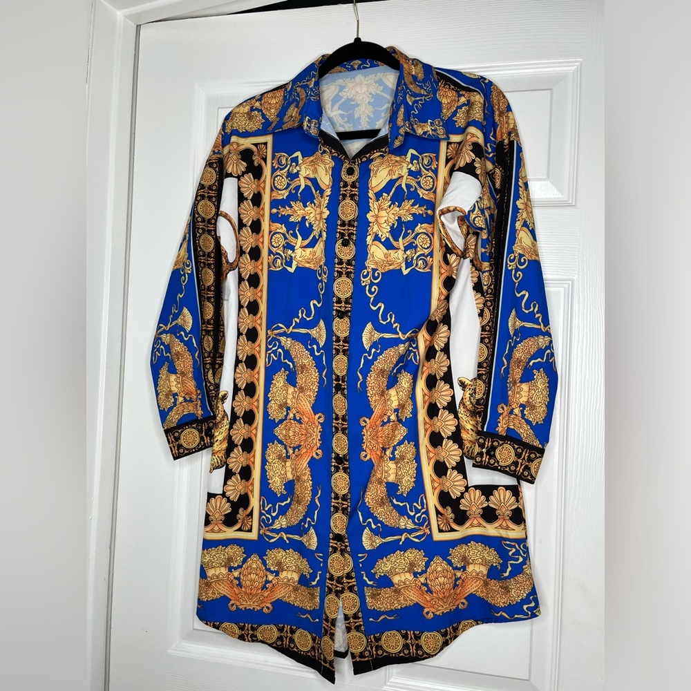 Multi colored women’s oversized shirt